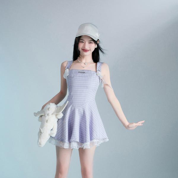 Lilac Sunset Sling One-piece / 마지막 1장