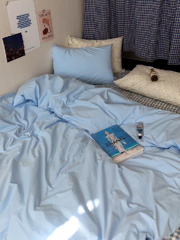 [HIGH-TEEN]포시즌 소프트스카이 자체제작 이불커버세트