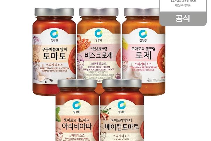 파스타소스 600g*3병 골라담기(토마토/로제/아라비아따/베이컨토마토/비스크로제)