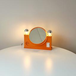 1970s Yugoslavia Space age mirror table lamp