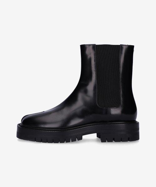메종 마르지엘라(MAISON MARGIELA)  타비 카운티 첼시 부츠 - 블랙 / S58WU0409P3827H8396 - 사이즈 & 후기 | 무신사