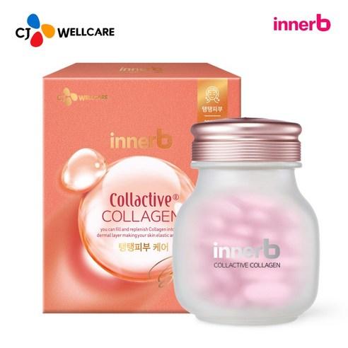 CJ 이너비 콜렉티브 콜라겐 엘라스틴 식약처 인정 피부 기능성, 84정, 1개 - 영양제 | 쿠팡