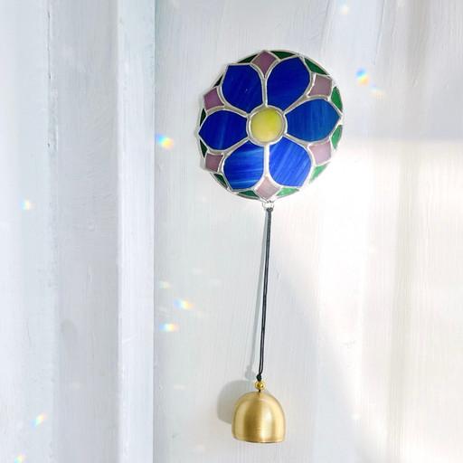 스테인드글라스 단청 문양 도어벨 현관종 개업선물