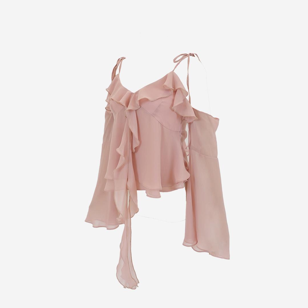 FAIRY BLOUSE [DRY ROSE]