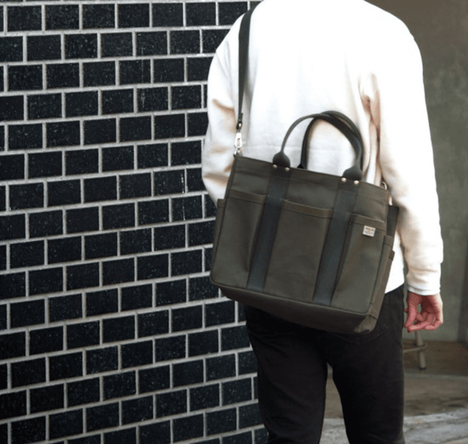 (무료배송) 마츠노야 헤비캔버스 숄더백 툴토트 투웨이백(7포켓) / 기저귀가방 대학생가방 텀블러백 피크닉백