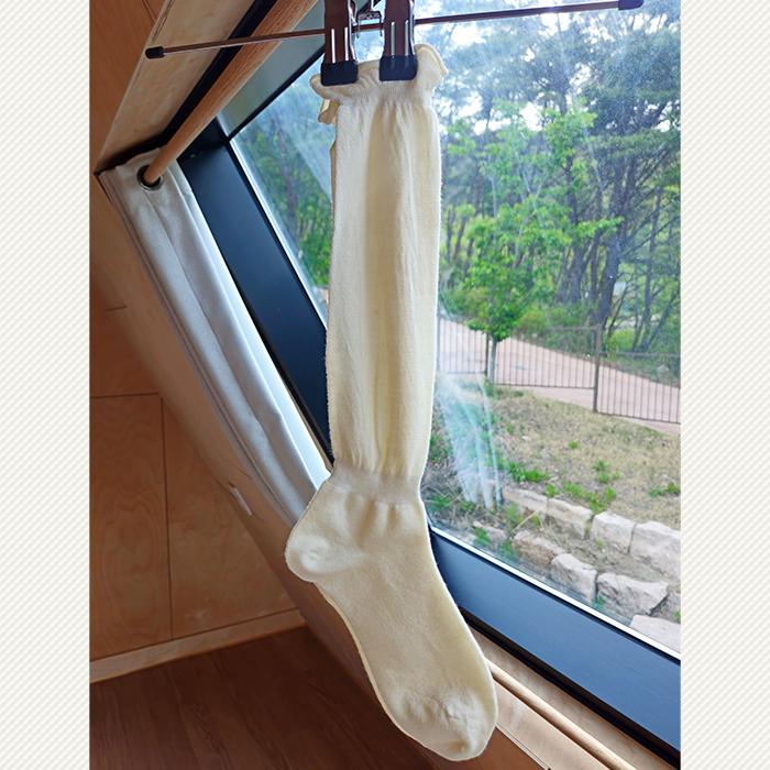 [레이어드] 롱 양말 니 삭스