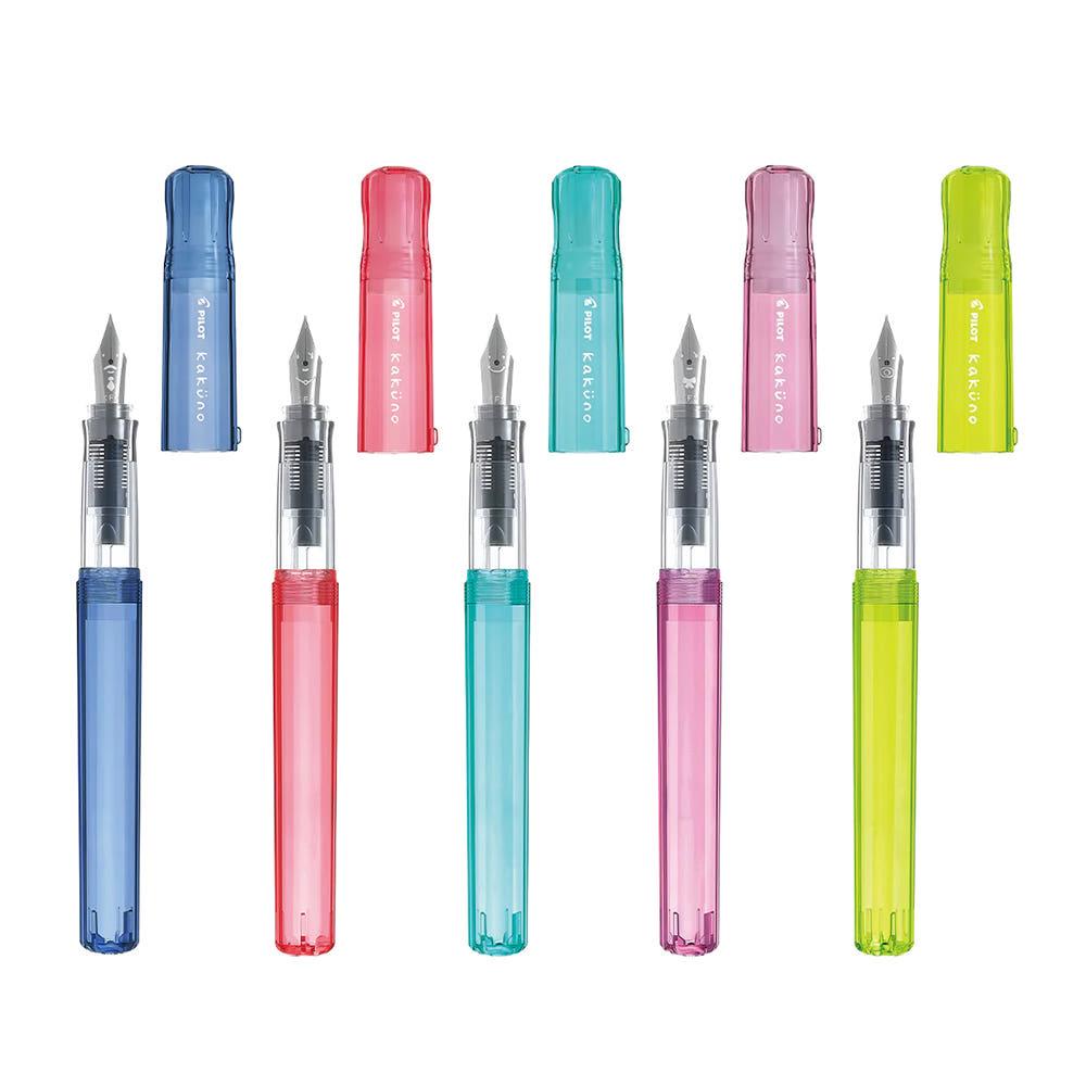 파이롯트 카쿠노 만년필 패밀리 투명 데몬 세필 얇은