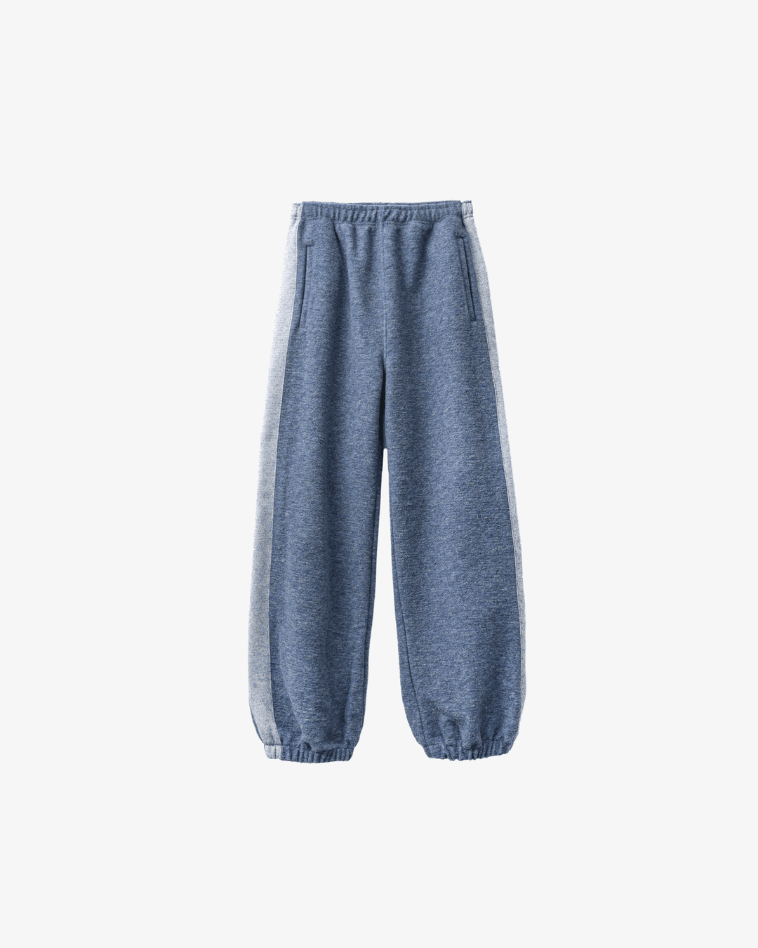 FLUFFY WOOL JOGGER PANTS (SKY BLUE)