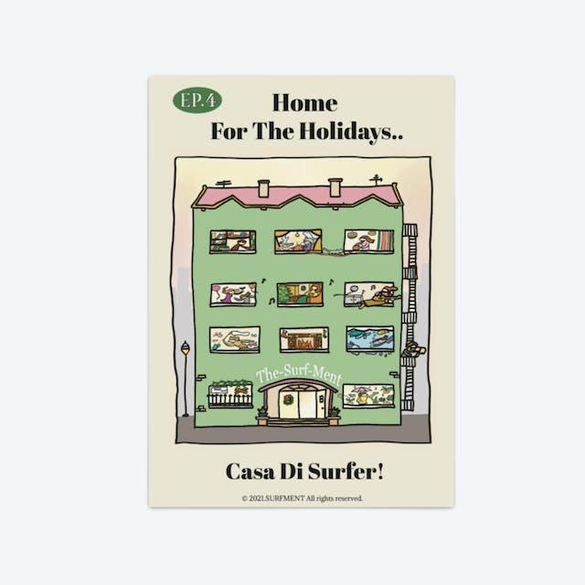 CASA DI SURFER POSTER