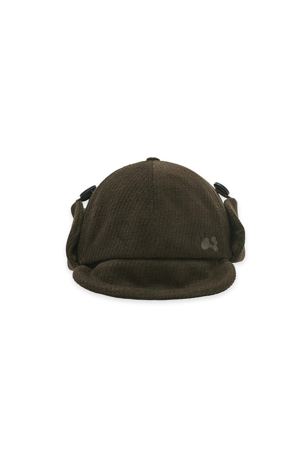 Trooper flap button cap (Brown)