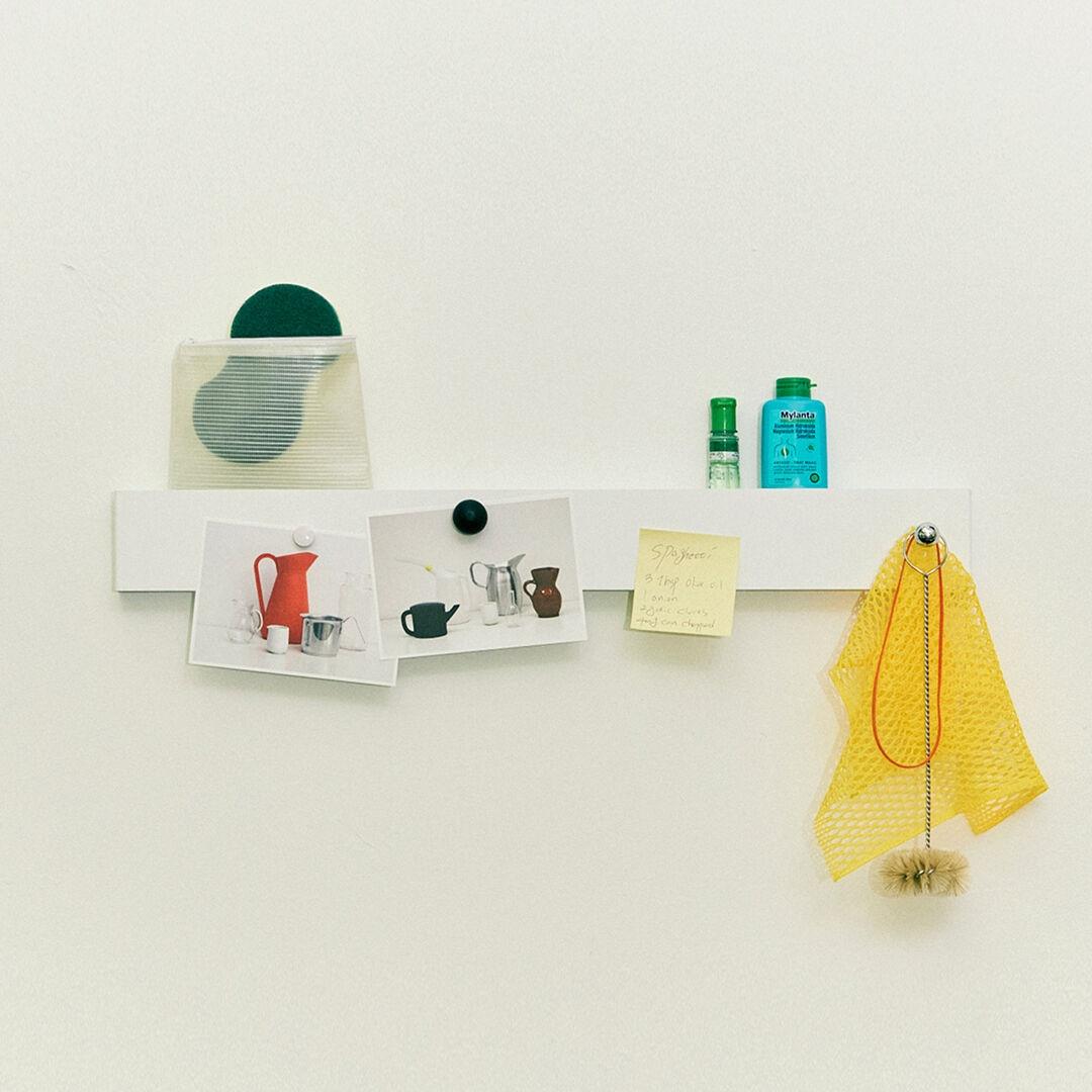 OWUS 벽선반 Ball Wall Lack 600 - White