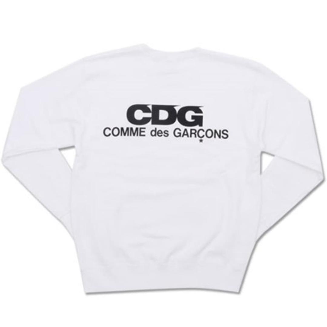 꼼데가르송 CDG 화이트컬러 맨투맨 | 후루츠패밀리