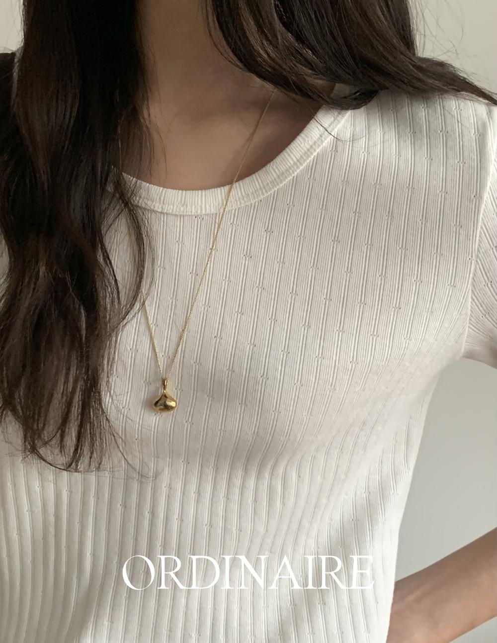 가내스라 [ordinaire] 웨이브 티셔츠 (3color/단독주문시오늘출발)