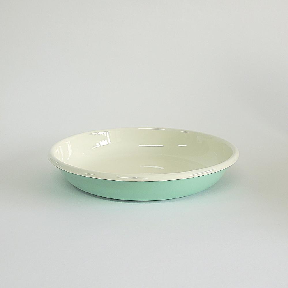 [Münder Email] 뮌더에마일 딥 디쉬 24cm 민트