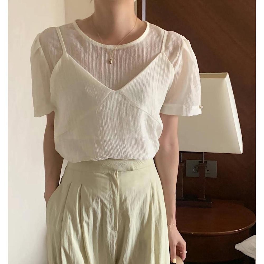 (아이당일) inouf 이너프 오가닉 블라우스