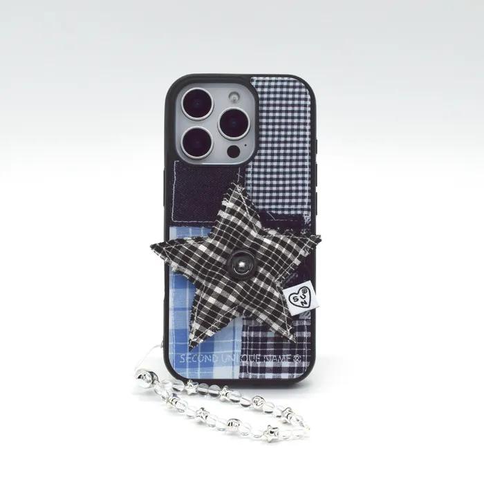 SUN CASE STAR PATCH BLACK