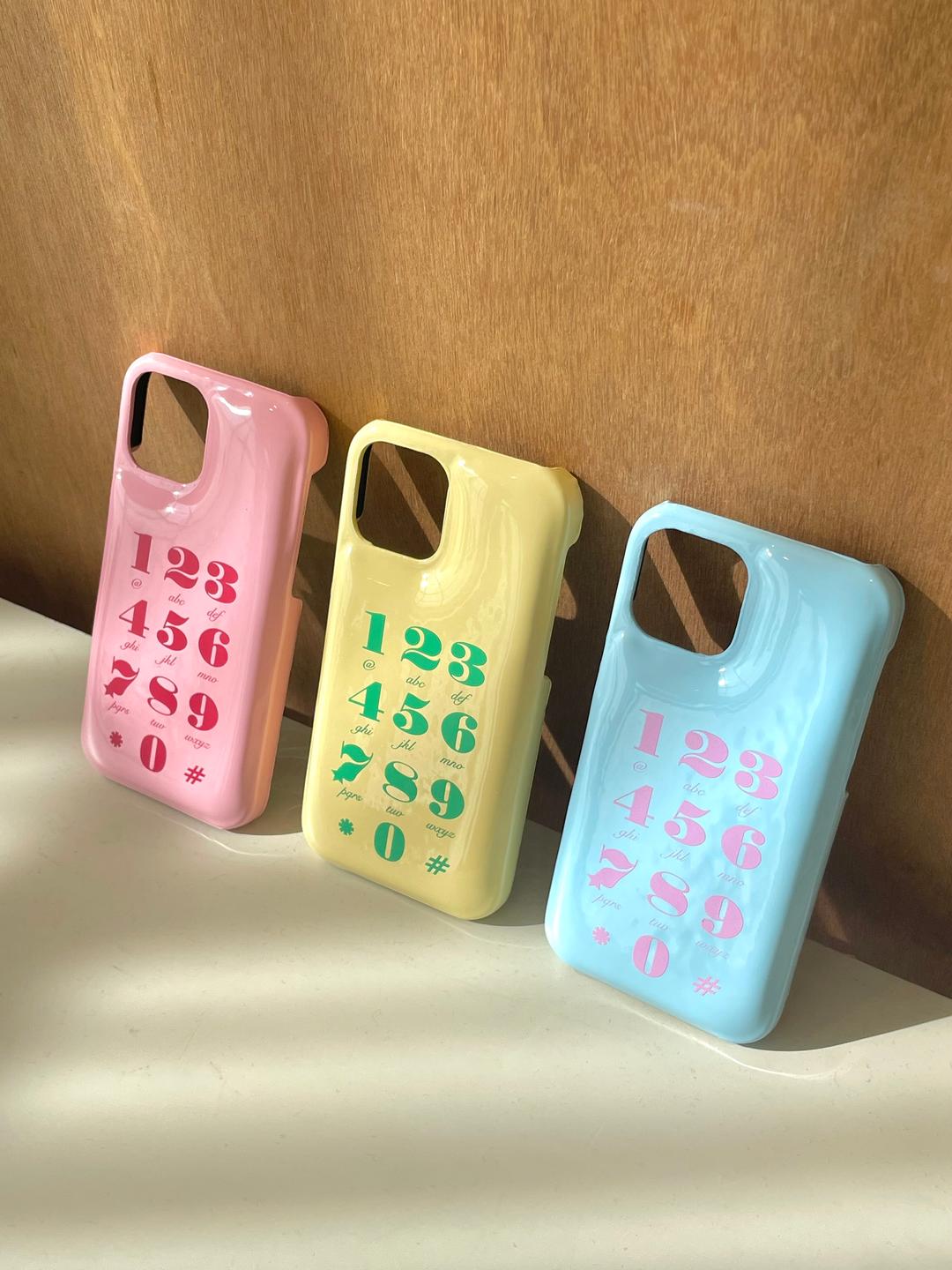 keypad cushion phone case