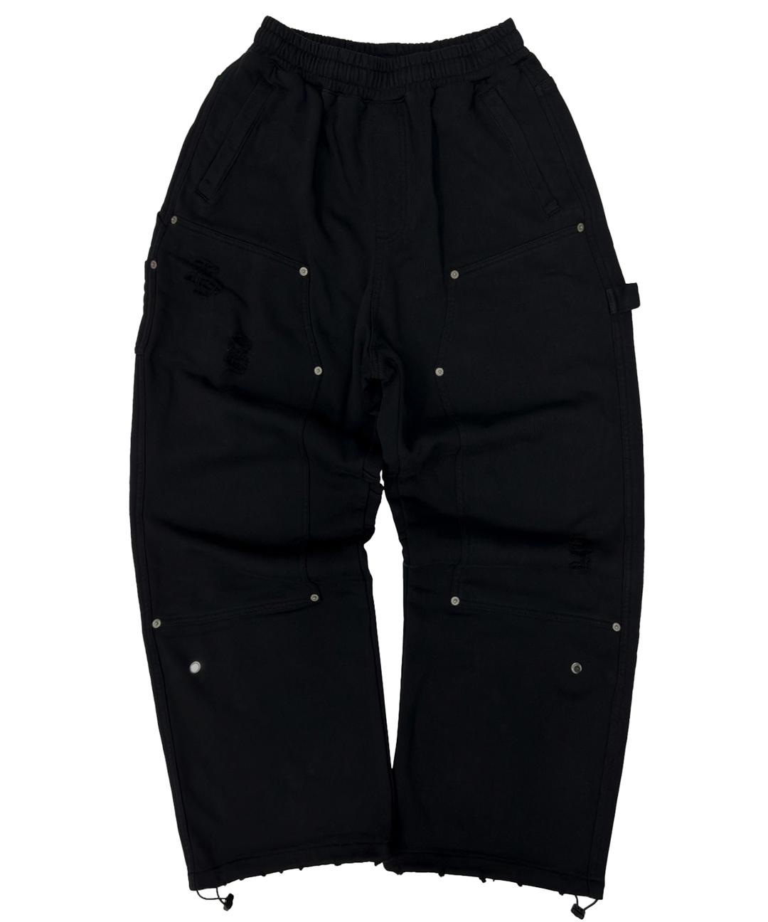 [3월26일 예약배송] Destroyed Carpanter Wide Sweat Pants (TP0058)