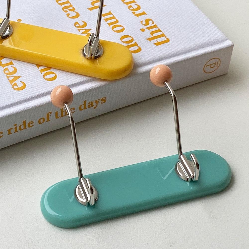 [DDWD]미니 빈티지 코트랙 자석 2구-MINT