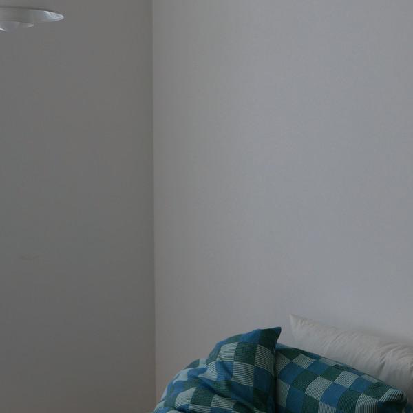 [PILLOW COVER] PATCHWORK_MULTI BLUE