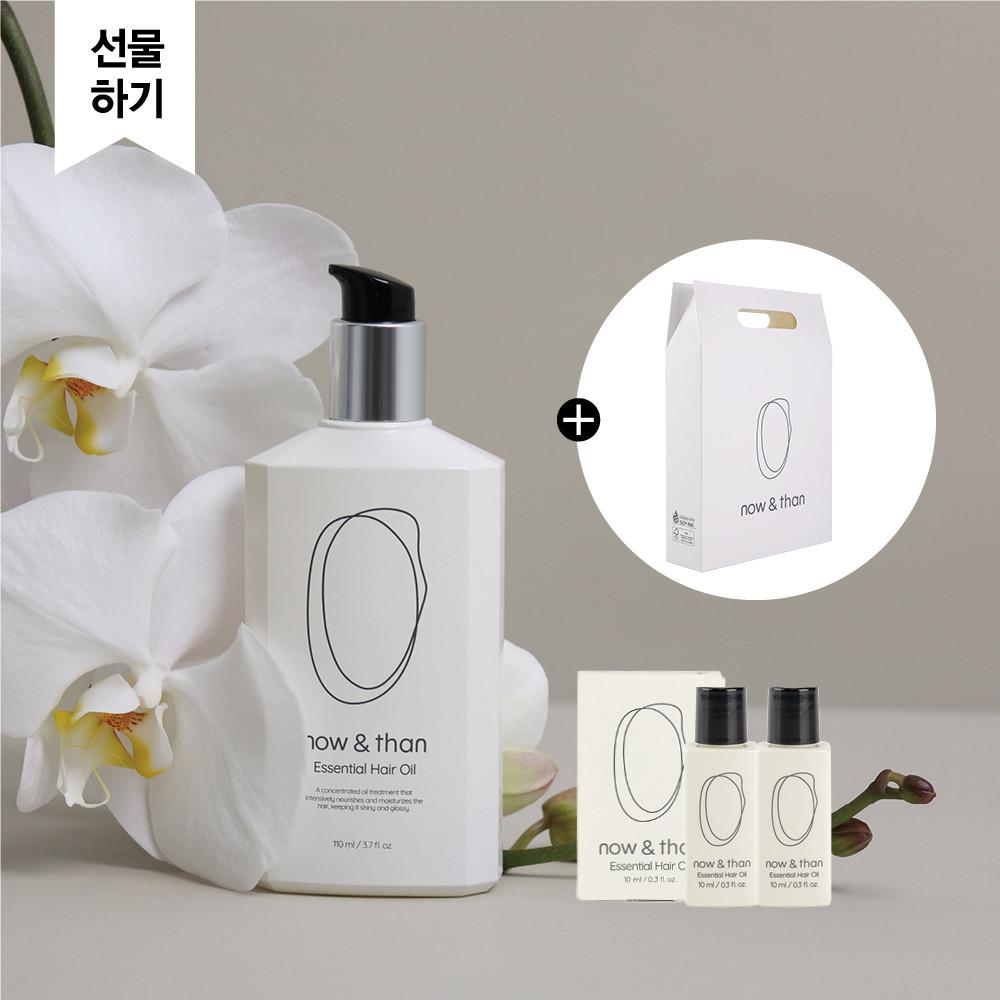 [선물하기] 산뜻한 향기좋은 아르간 헤어에센스 헤어오일 110ml