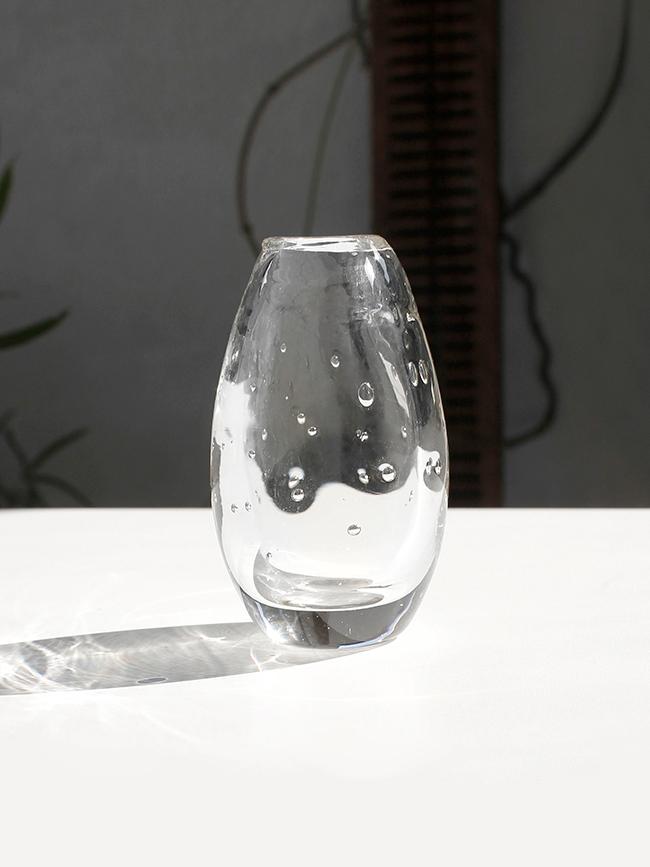 B-grade * mini bubble vase-oval