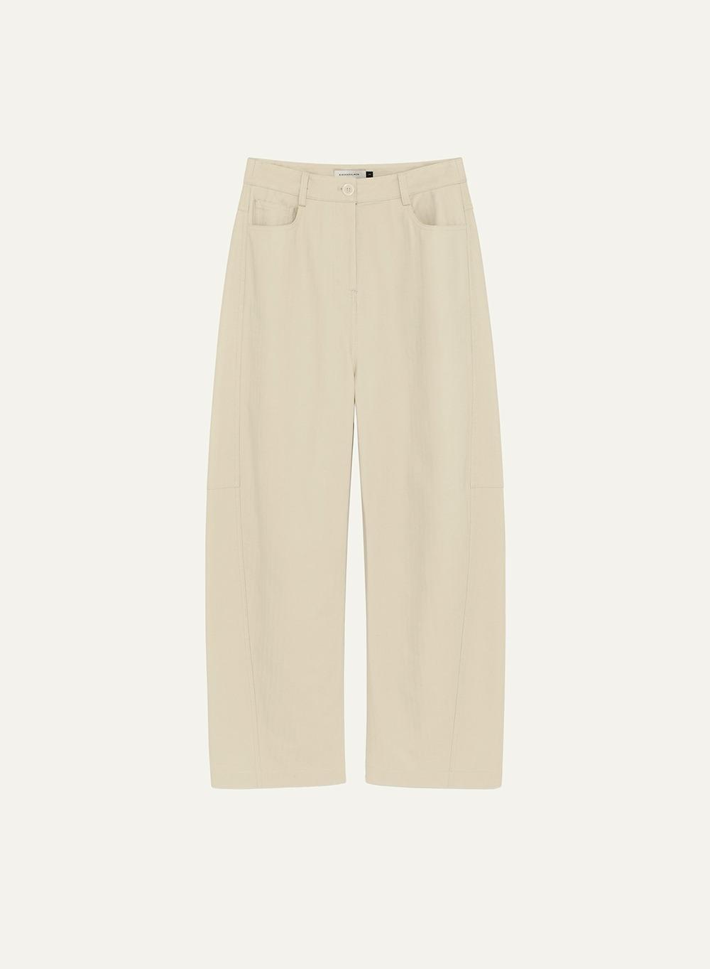 Gaius Round Pants Ecru