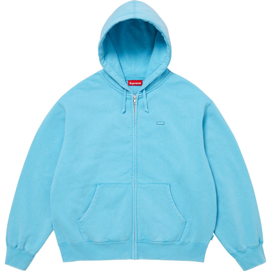 Small Box Zip Up Hooded Sweatshirt - Shop