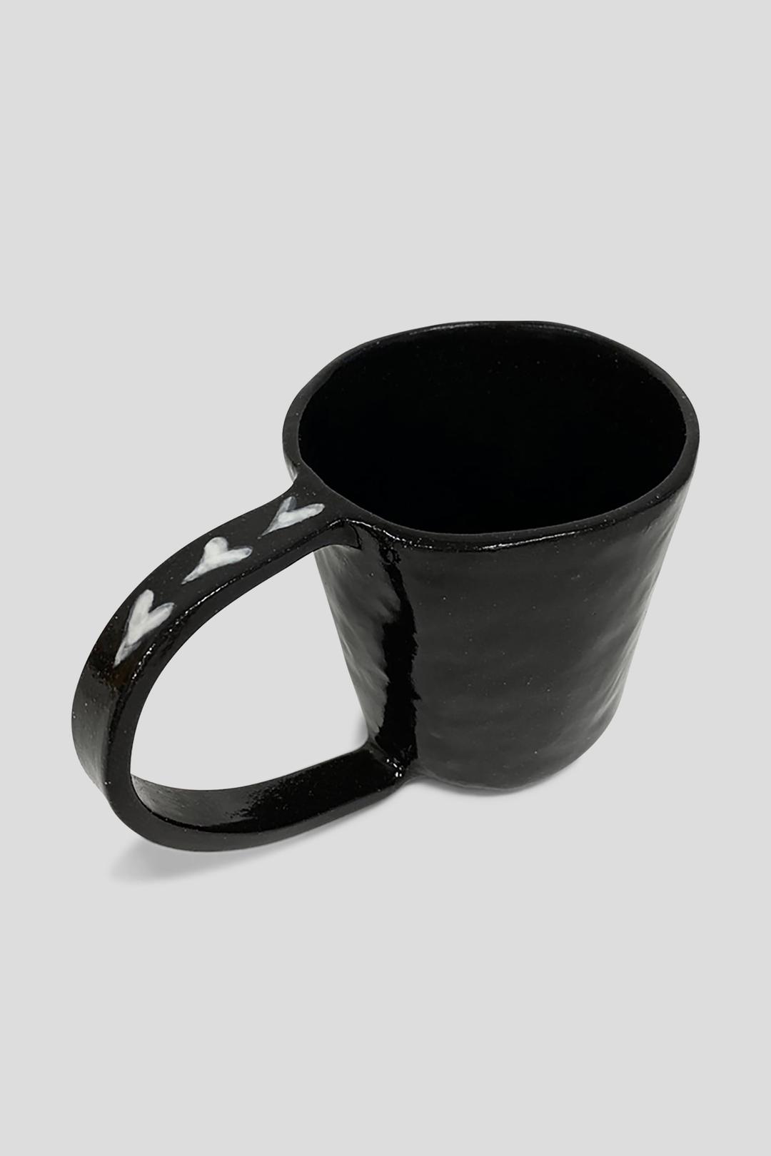 Heart Mug black