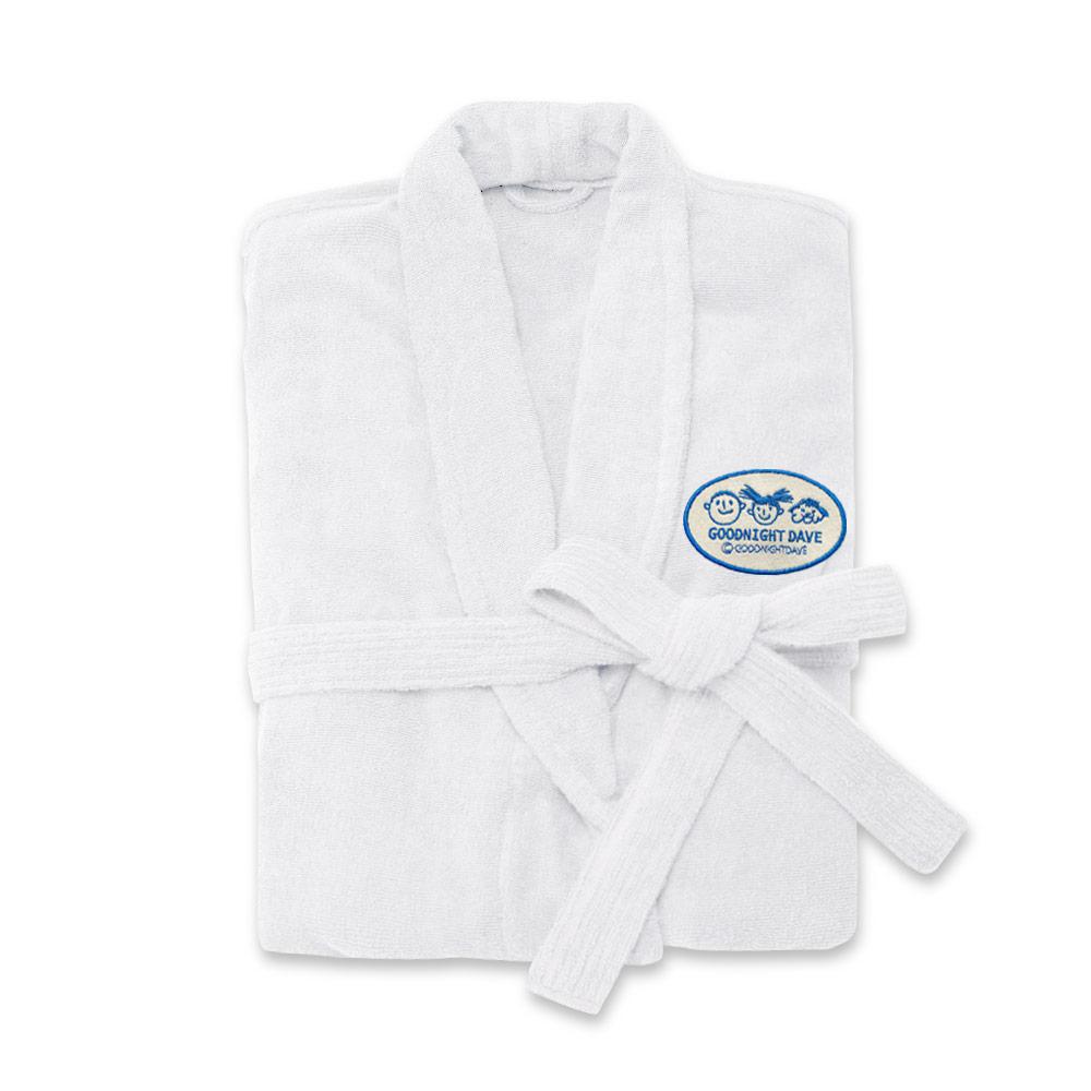 Premium Oval Wappen Robe(White/Blue Wappen)