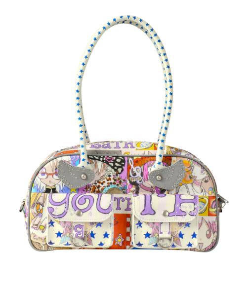 YB x Oliwa Graphic Wings Shoulder Bag