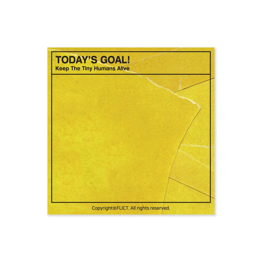 찢긴종이 점착 메모패드