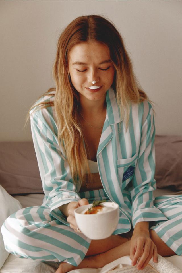 [제인마치] 비비드 스트라이프 파자마 세트 (unisex)