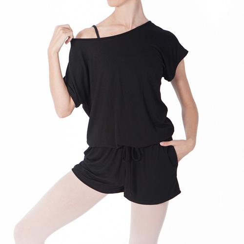 [Intermezzo]4127 비스코사 반팔 숏팬츠 유니타드