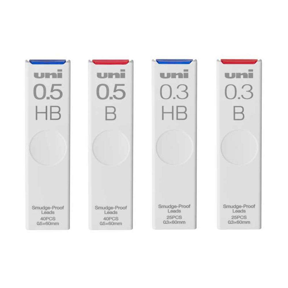 유니 미쓰비시 샤프심 HB B 0.5mm 0.3mm