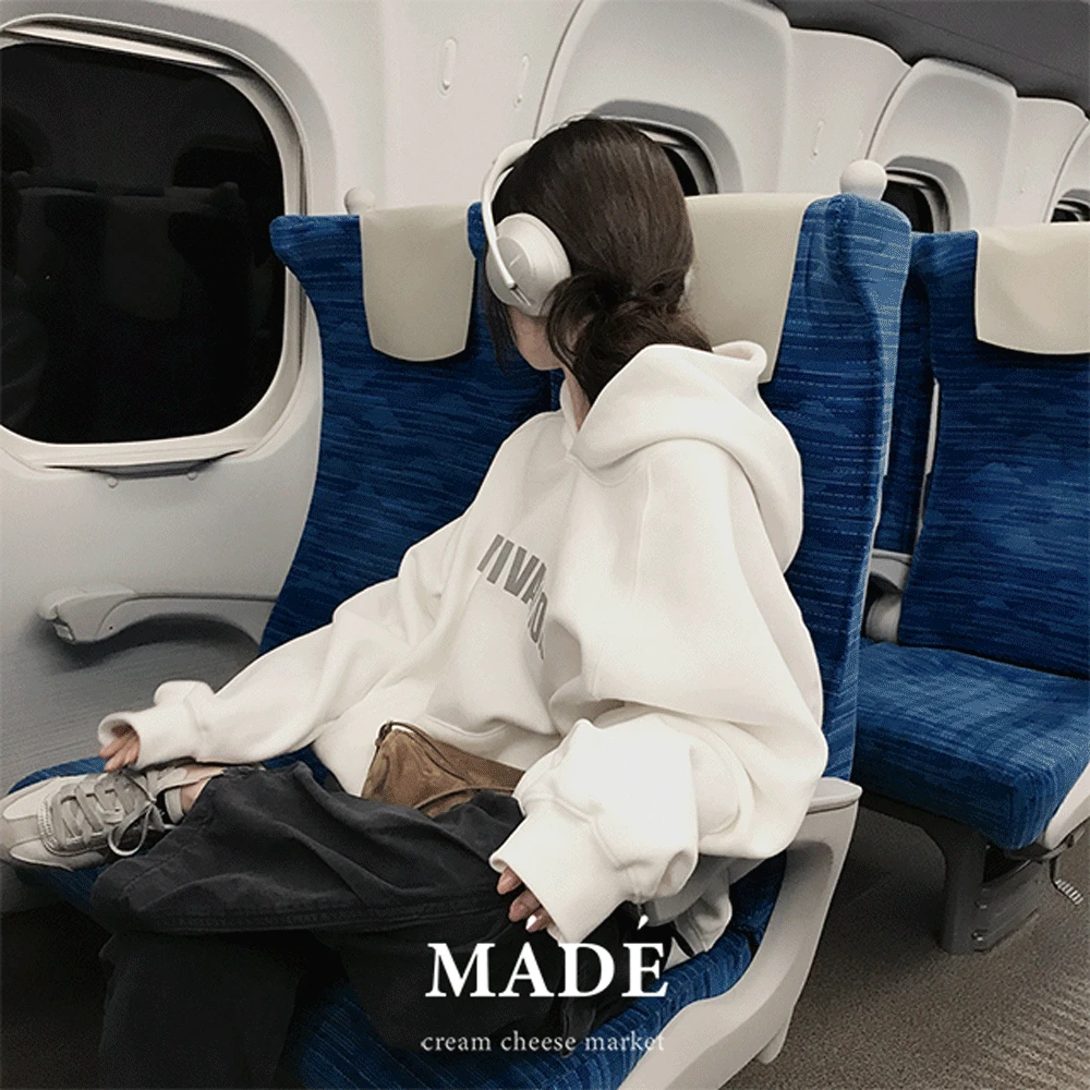 [new~♥오픈10%할인/오늘종료📢] [굿퀄리티] 자체제작 #크치Made 에브리띵 레터링 양기모 아방핏 후드티