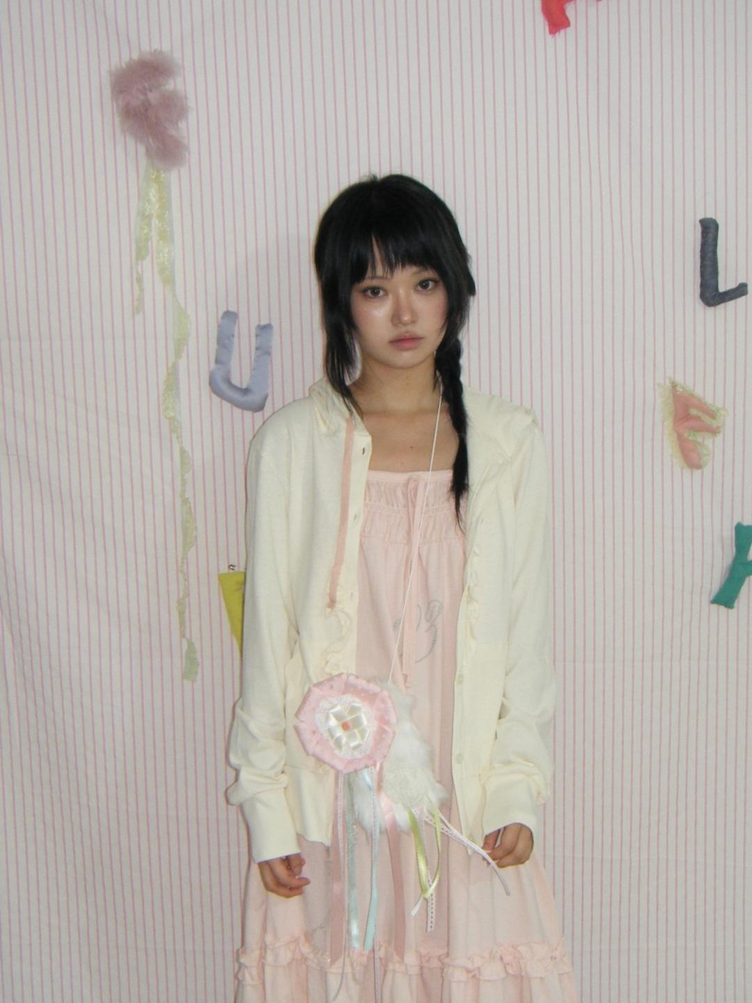 Party Ribbon Brooch (handmade)