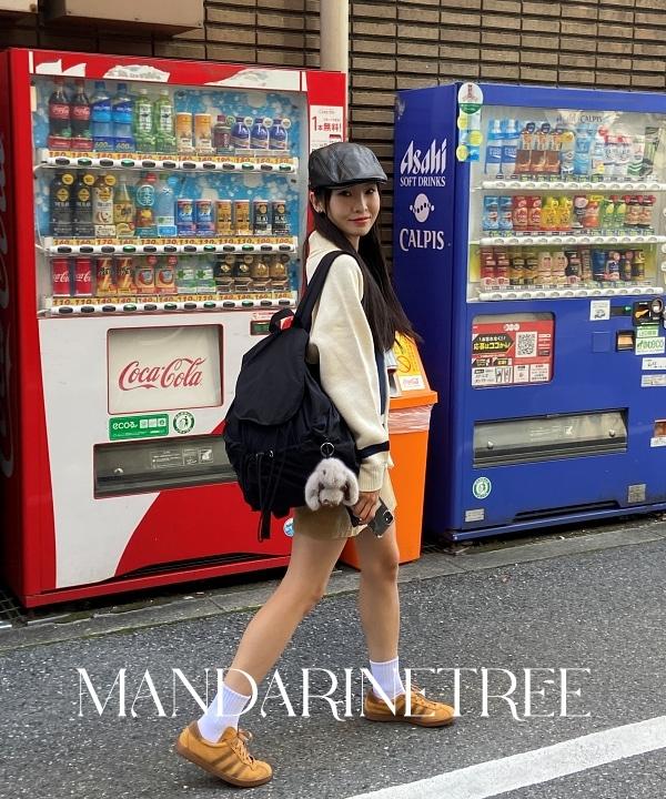 만다린트리 [원조백팩🔥]#노트북전용포켓👜,#지그재그1등🏆[당일출고🚚/노트북수납🔥] 디토 스트링 백팩 나일론 복조리백 보부상백 학생 여행가방 5 color