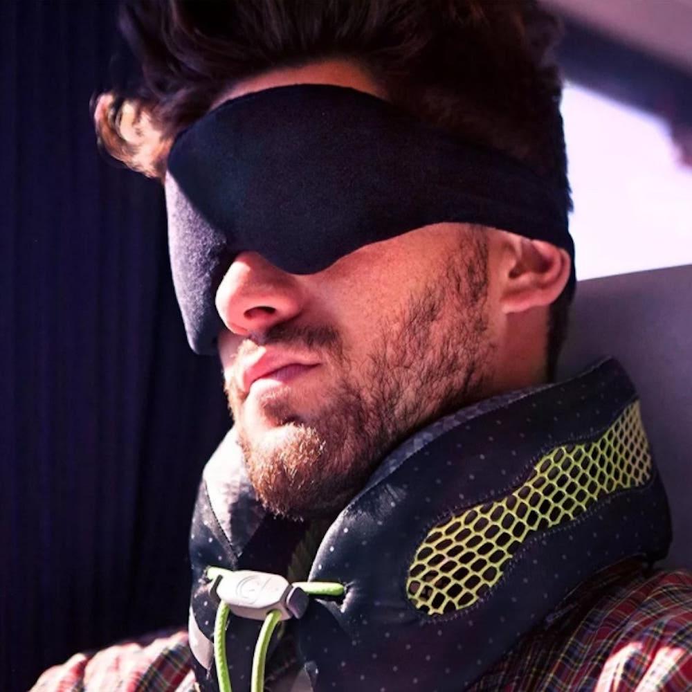 Cabeau Midnight Magic 수면 안대 눈피로 여행 암막 찍찍이 귀마개 포함