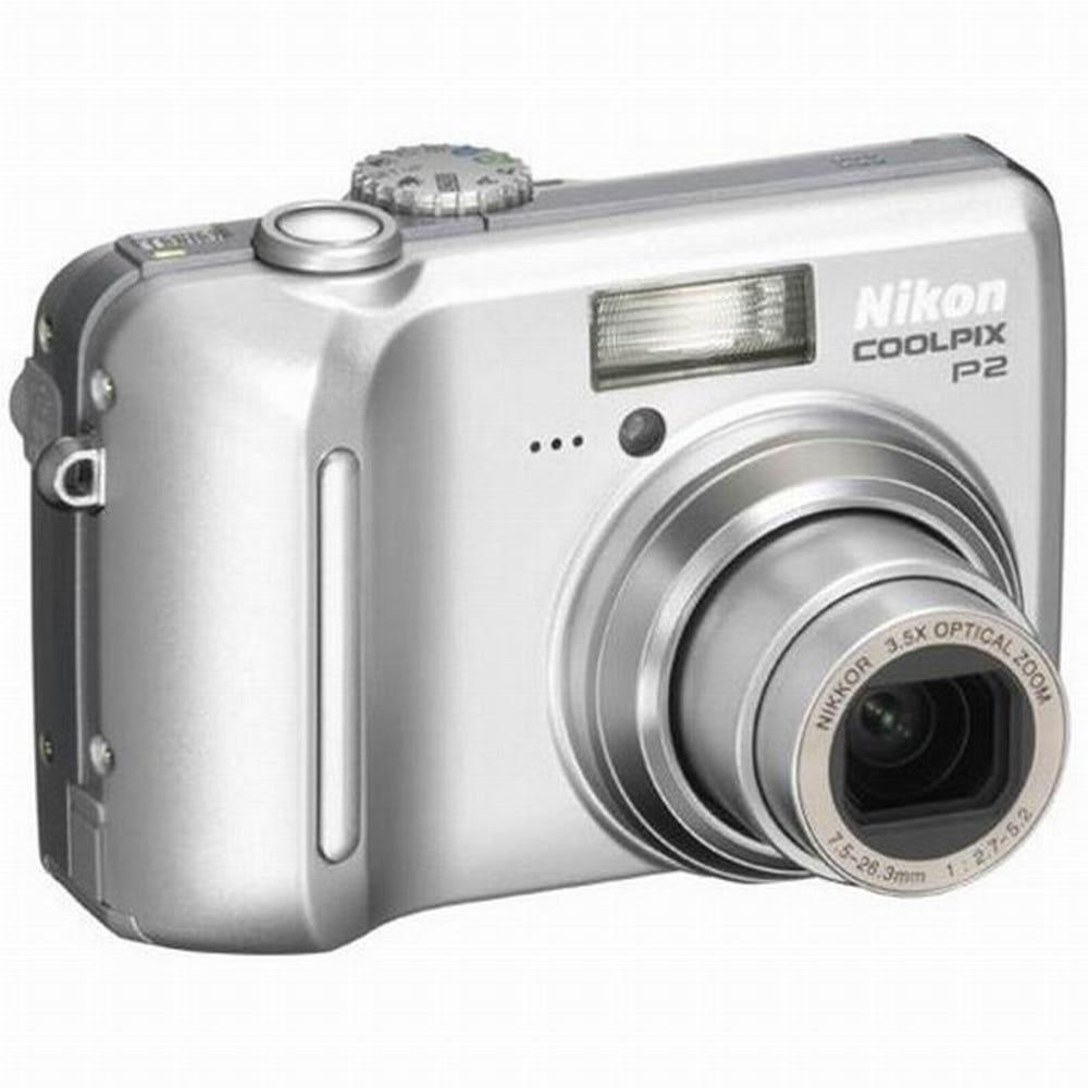 레트로 빈티지 디카   니콘 COOLPIX P2 +메모리1gb+가방