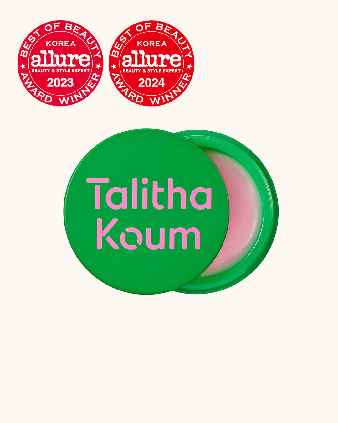 탈리다쿰 x HYUNYE 스페셜 에디션 립큐어 밤 세트 (2EA)