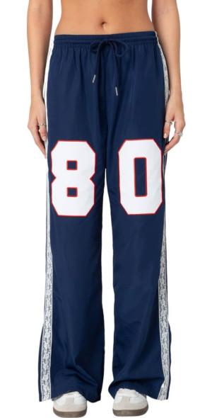 EDIKTED 1980 Track Pants in Navy at Nordstrom, Size X-Small