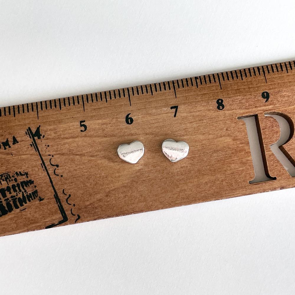 실버925 미니 하트 참 비즈공예재료 부자재 팔찌만들기