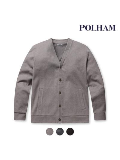 [폴햄] 남성 울라이크 브러쉬드 가디건_PHD4TC3030