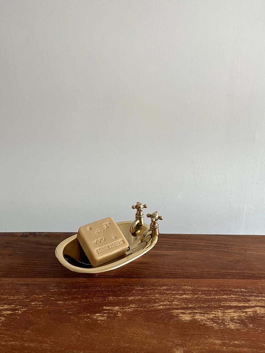 이태리 황동 베스텁 비누받침/주얼리볼