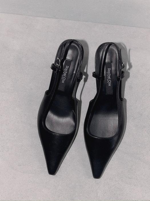 [블랙 3일출고][단독]Lueur Slingback Pumps_RCB042P
