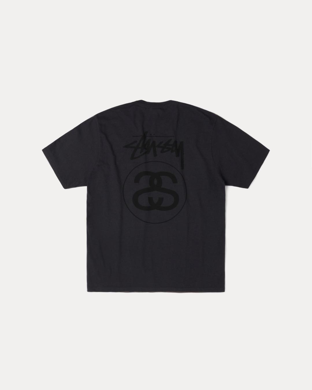 STOCK LINK TEE PIGMENT DYED - Faded Black / S