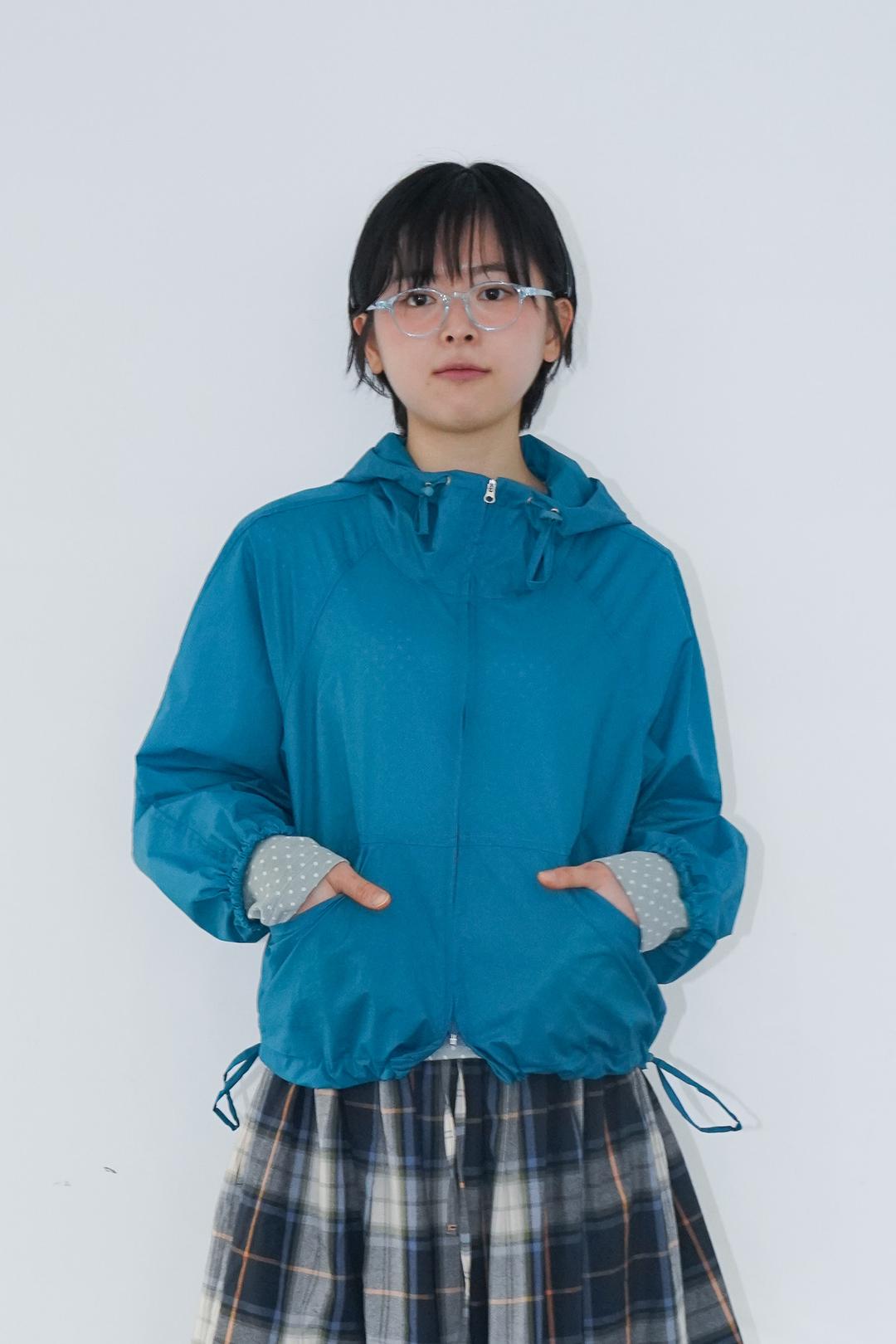 [4월 11일 순차발송] HOODED LIGHT WIND BREAKER - OCEAN