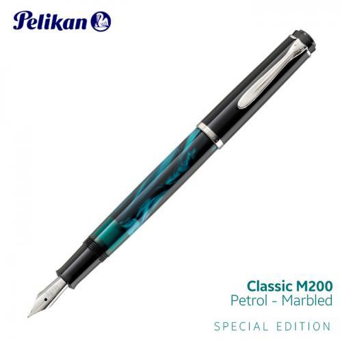 펠리칸 만년필 클래식 M205 페트롤마블