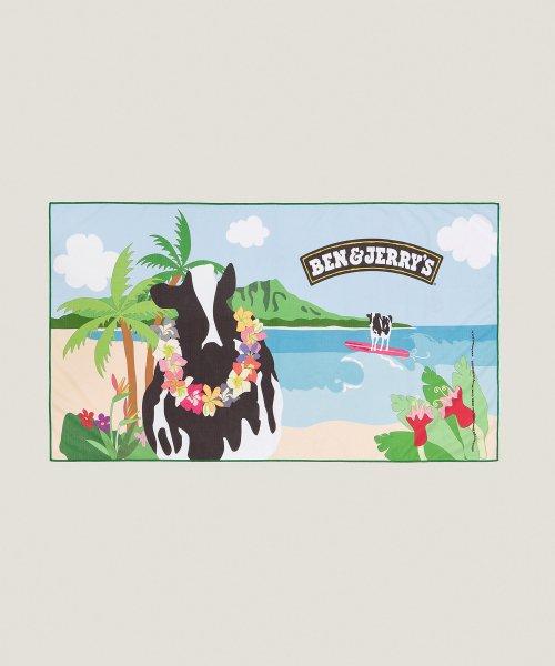 하와이안 카우 비치타월